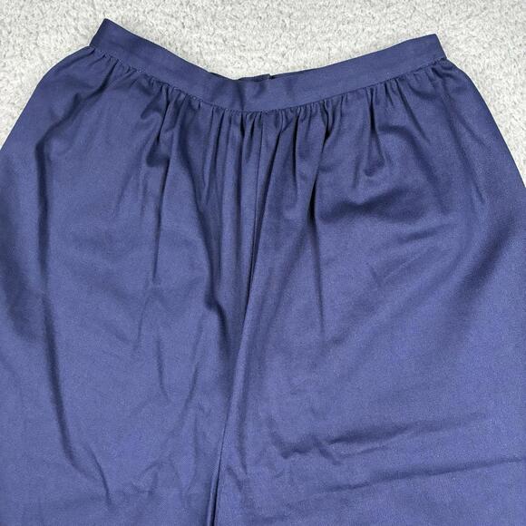A Detacher Navy Cotton Cargo Culotte Pants Women’s 4 Avant-Garde Archive - Picture 3 of 8